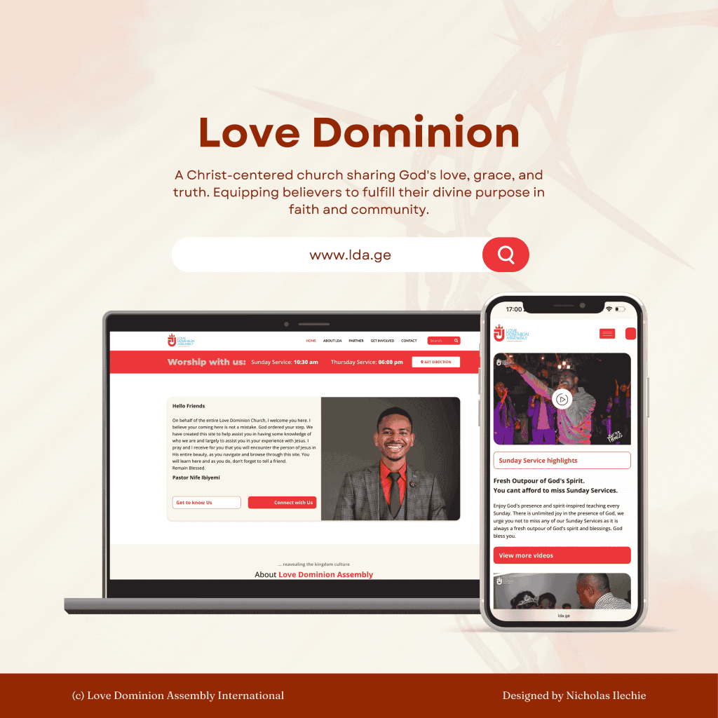 Love Dominion project artwork
